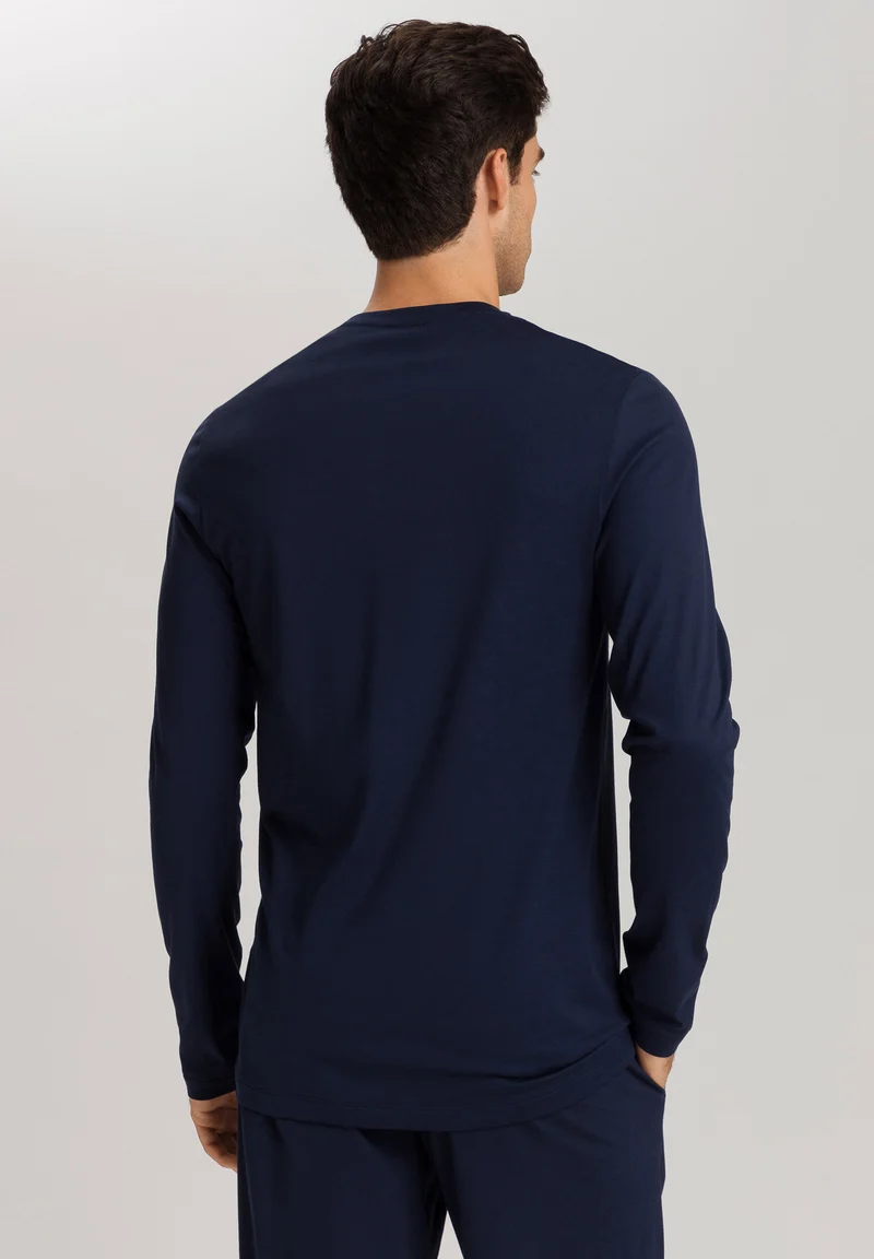 Night & Day L/SLV Shirt | deep navy 075431-071610