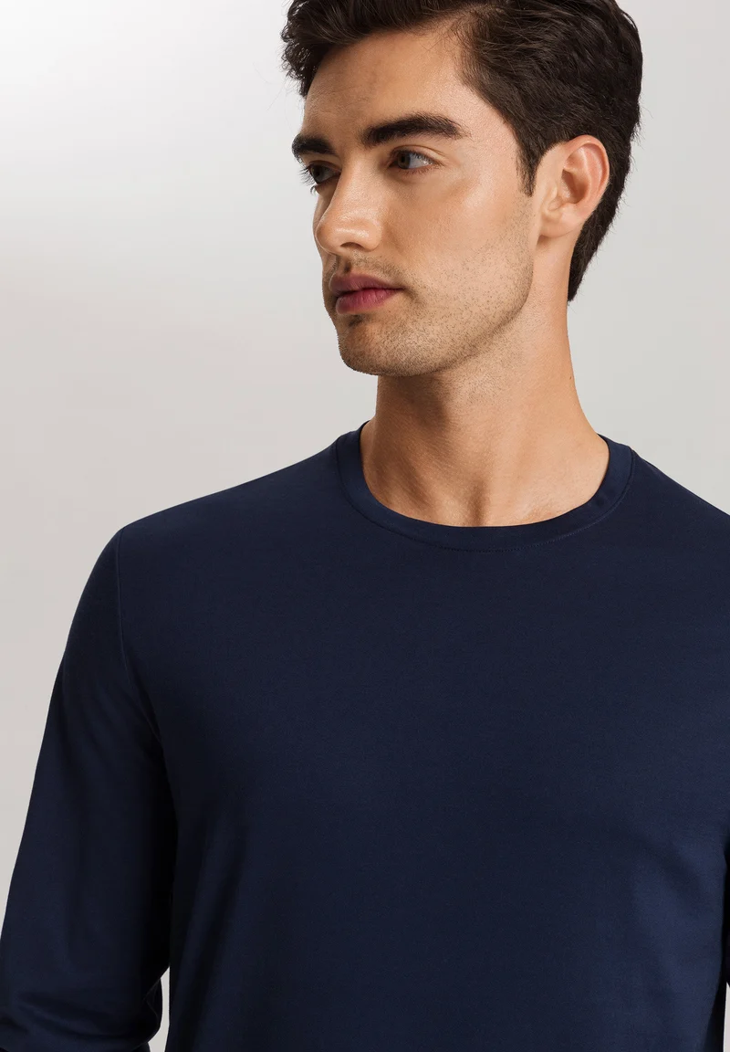 Night & Day L/SLV Shirt | deep navy 075431-071610