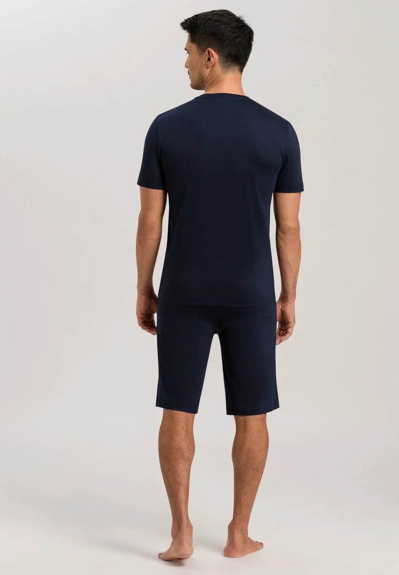 Night Selection S/SLV Pajama | deep navy 075108-071610