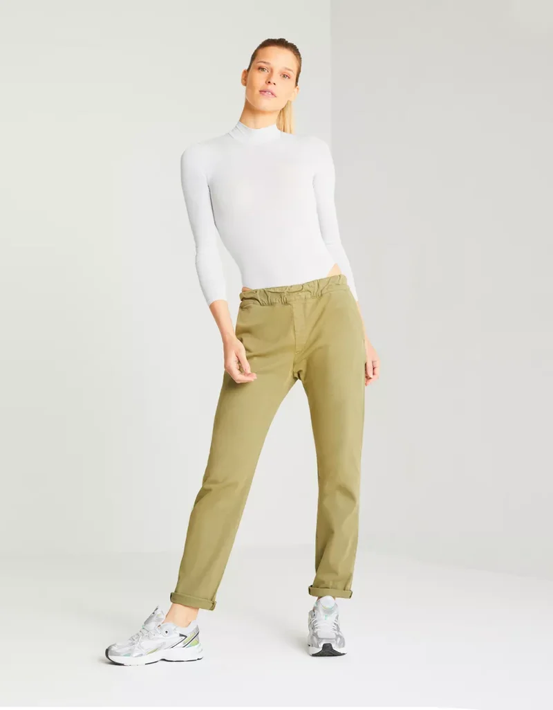 Suzie Chino Trousers Khaki