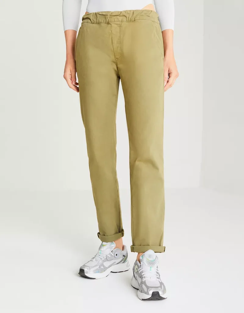 Suzie Chino Trousers Khaki