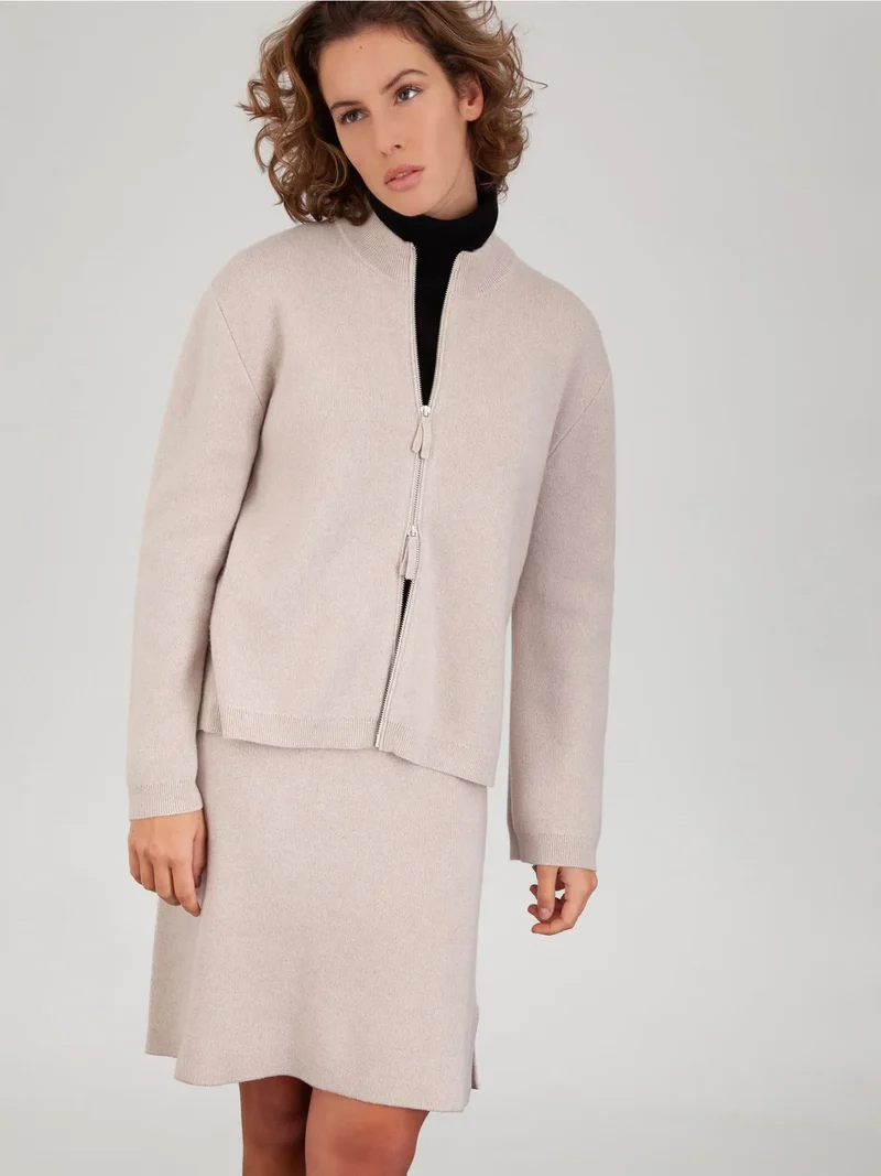 Seed Mockneck Cardigan