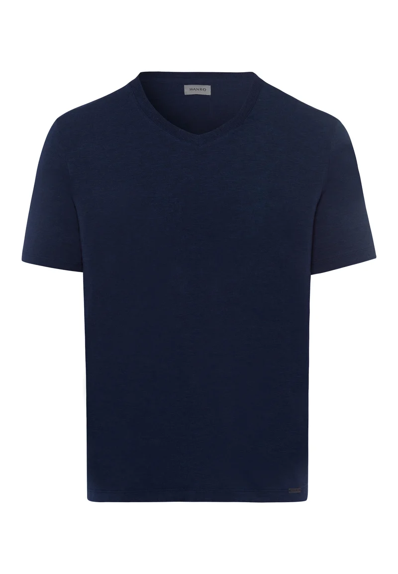 Casuals S/SLV Shirt V-Neck | deep navy 075035-071610