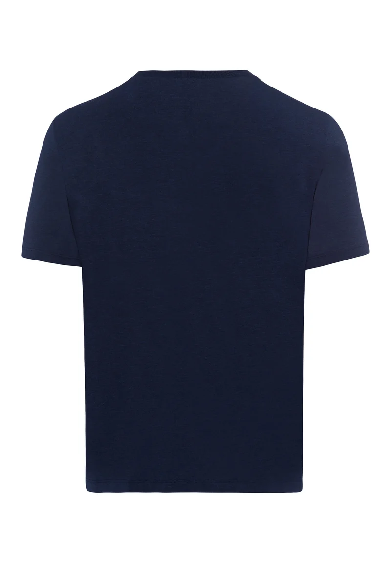 Casuals S/SLV Shirt V-Neck | deep navy 075035-071610
