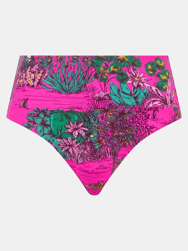 Chantelle Bademode - Sauvage Full Brief Pink Jungle