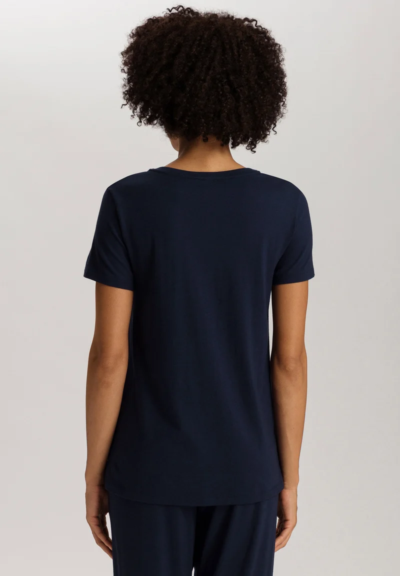 Sleep & Lounge S/SLV Shirt | deep navy 074842-071610
