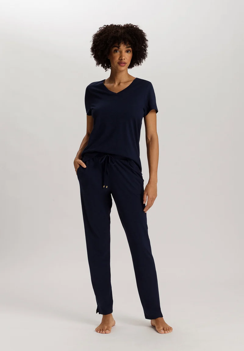 Sleep & Lounge S/SLV Shirt | deep navy 074842-071610
