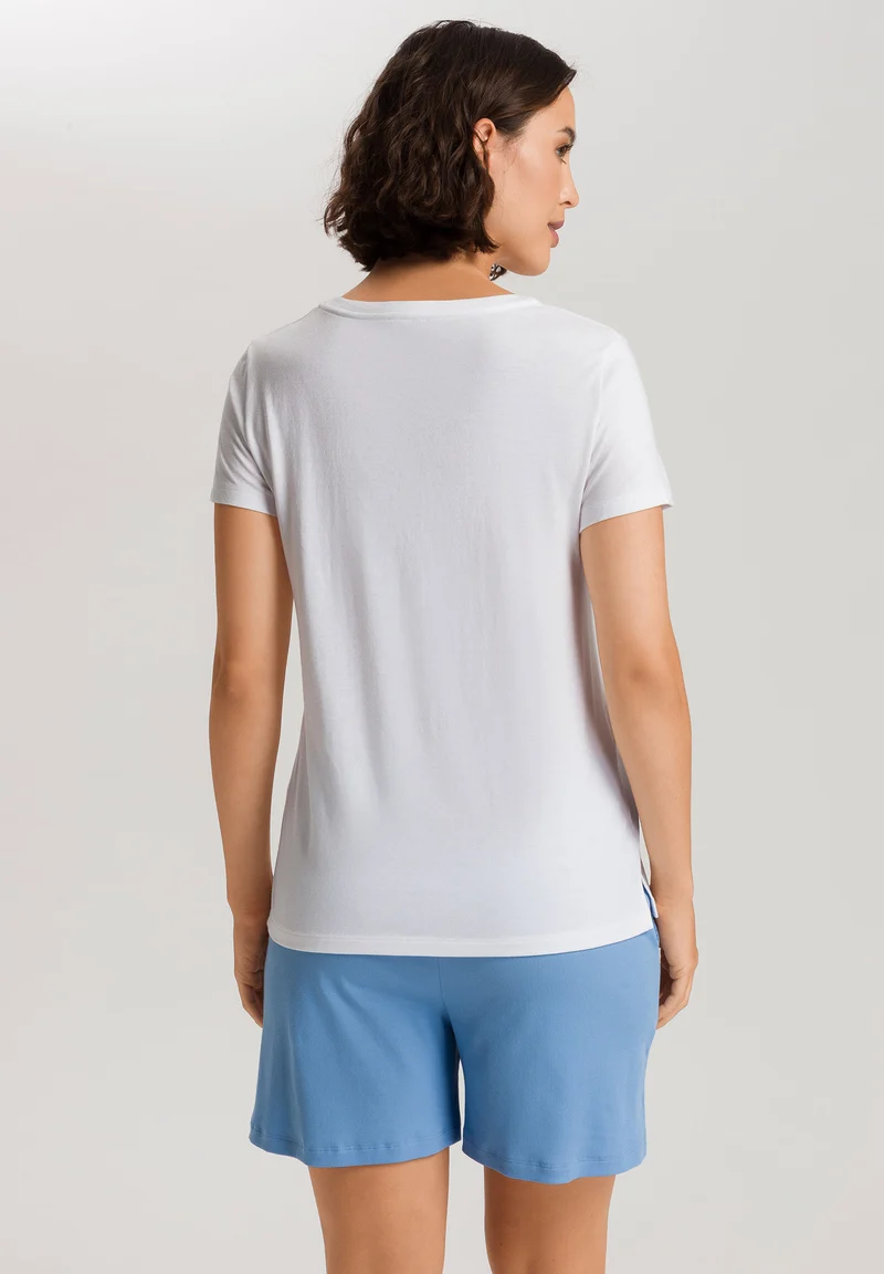 Sleep & Lounge S/SLV Shirt | white 074842-070101
