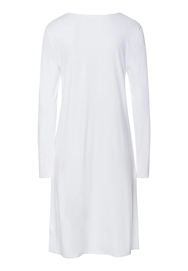 Cotton Silk L/SLV Nightdress 100cm | white 074815-070101