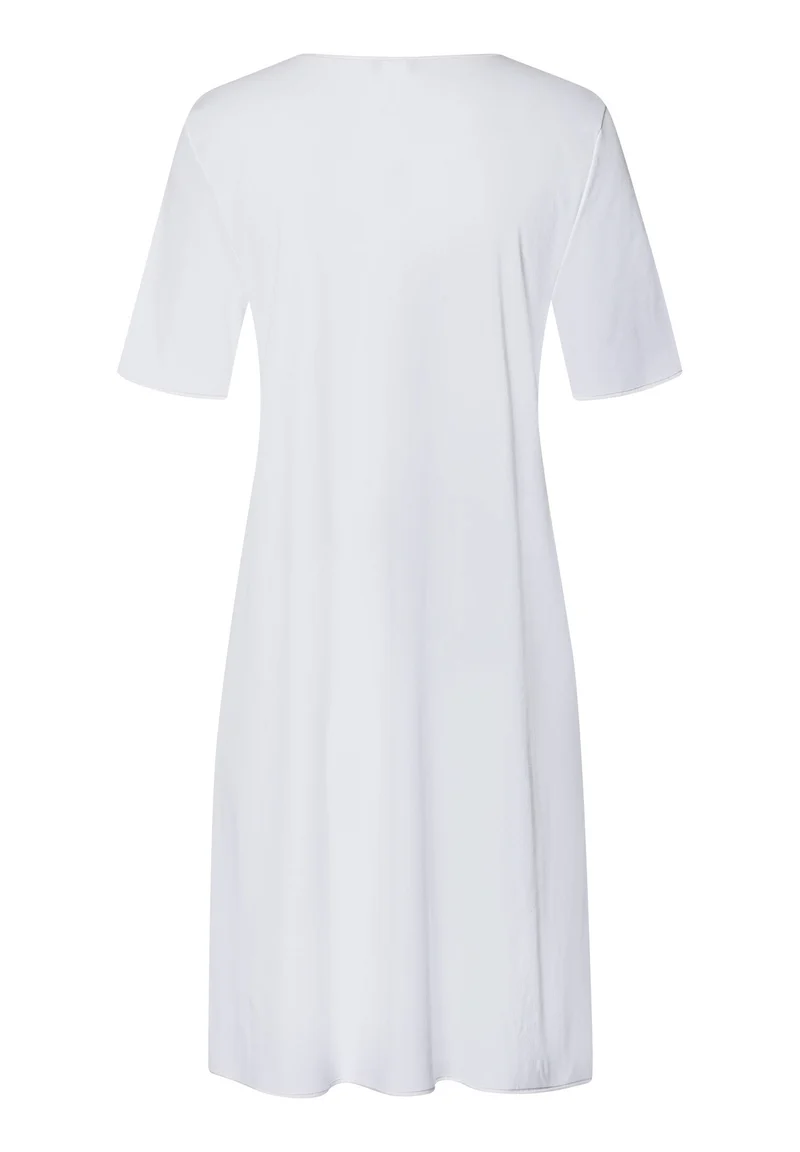 Cotton Silk S/SLV Nightdress 90cm | white 074814-070101