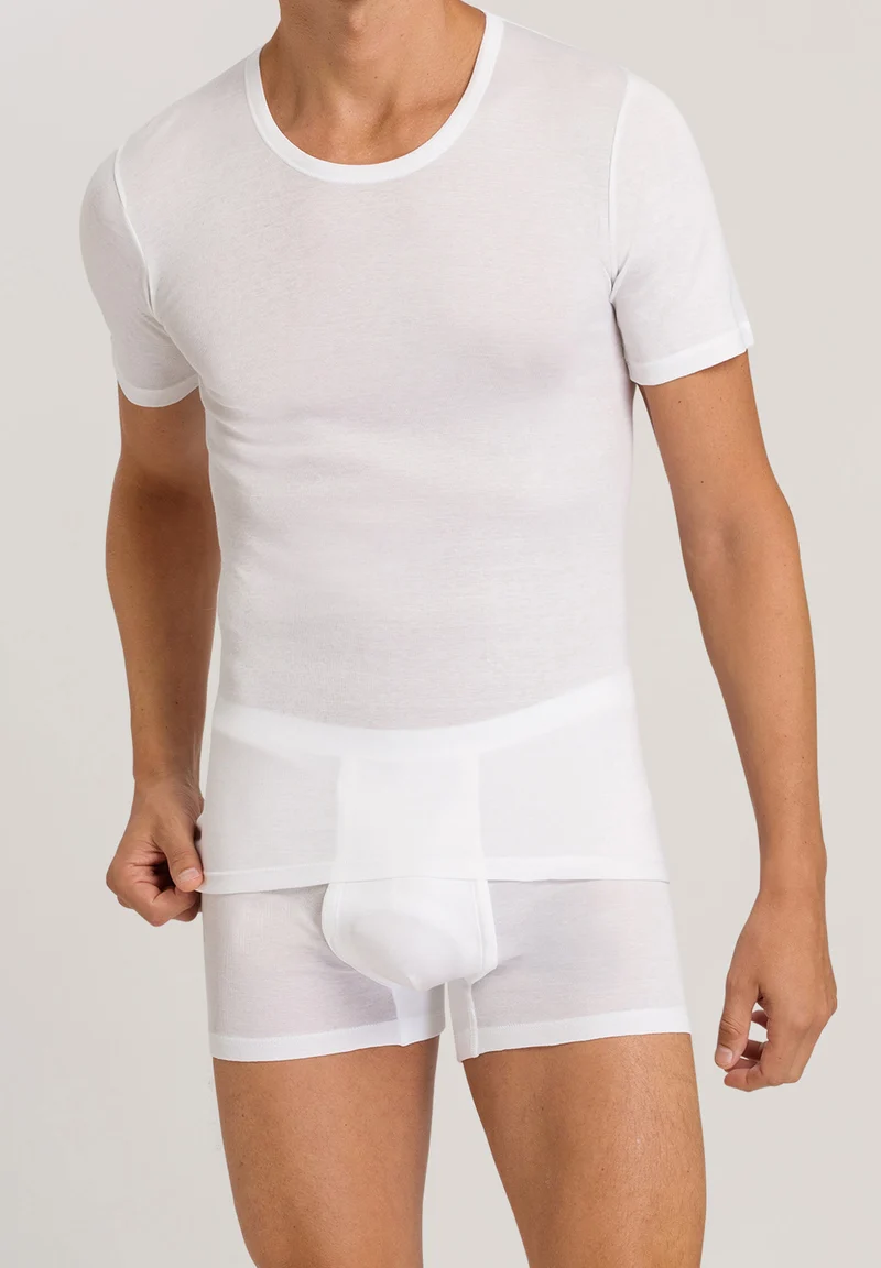 Cotton Pure S/SLV Shirt | white 073663-070101