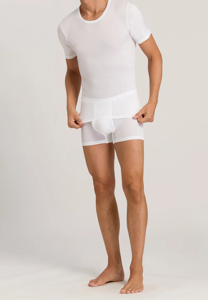 Cotton Pure S/SLV Shirt | white 073663-070101