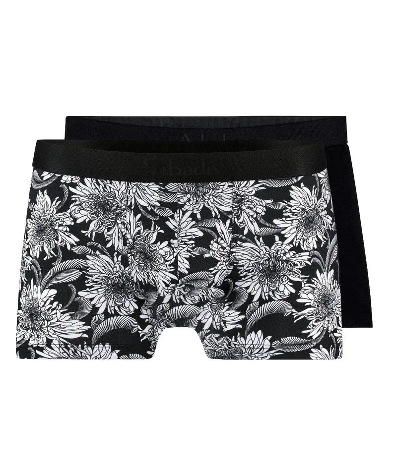 Aubade - Aubade Herren Duo Boxer Dark Flower