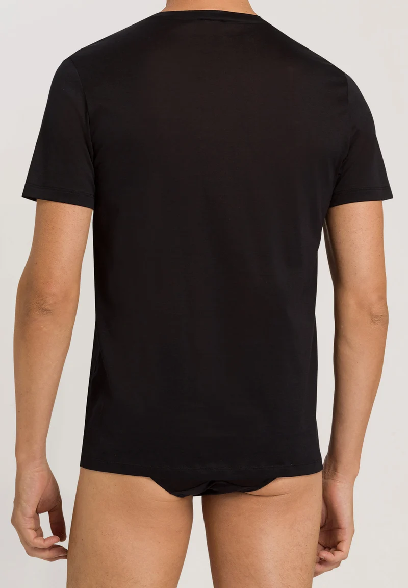 Cotton Sporty S/SLV Shirt | black 073511-070199