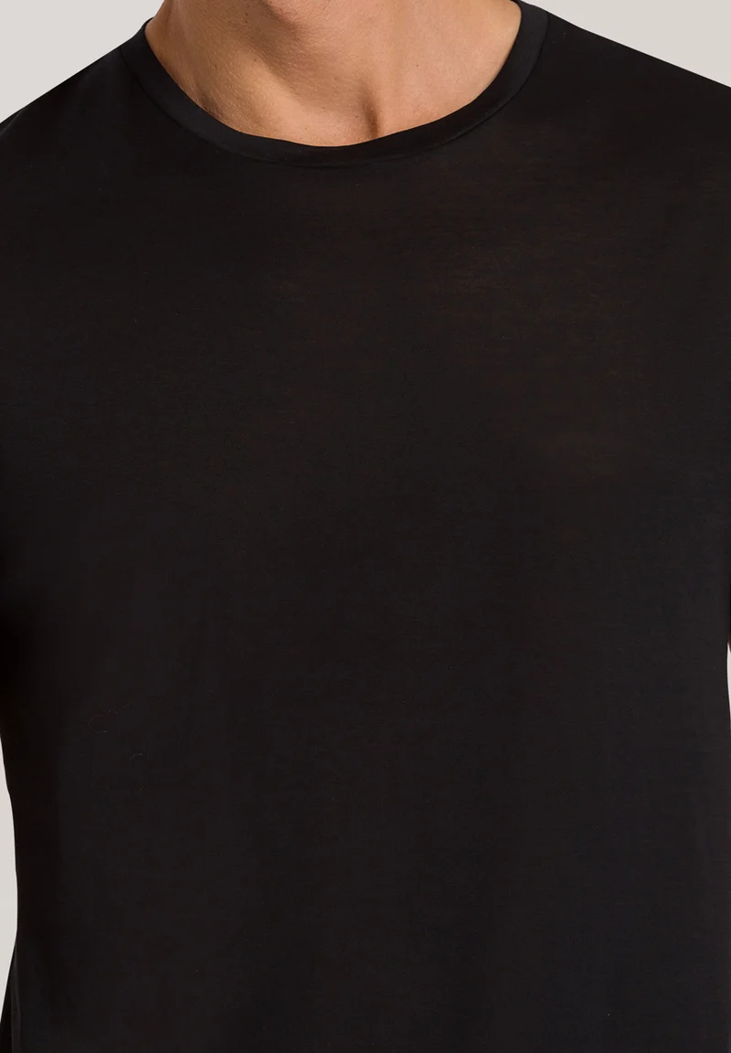 Cotton Sporty S/SLV Shirt | black 073511-070199