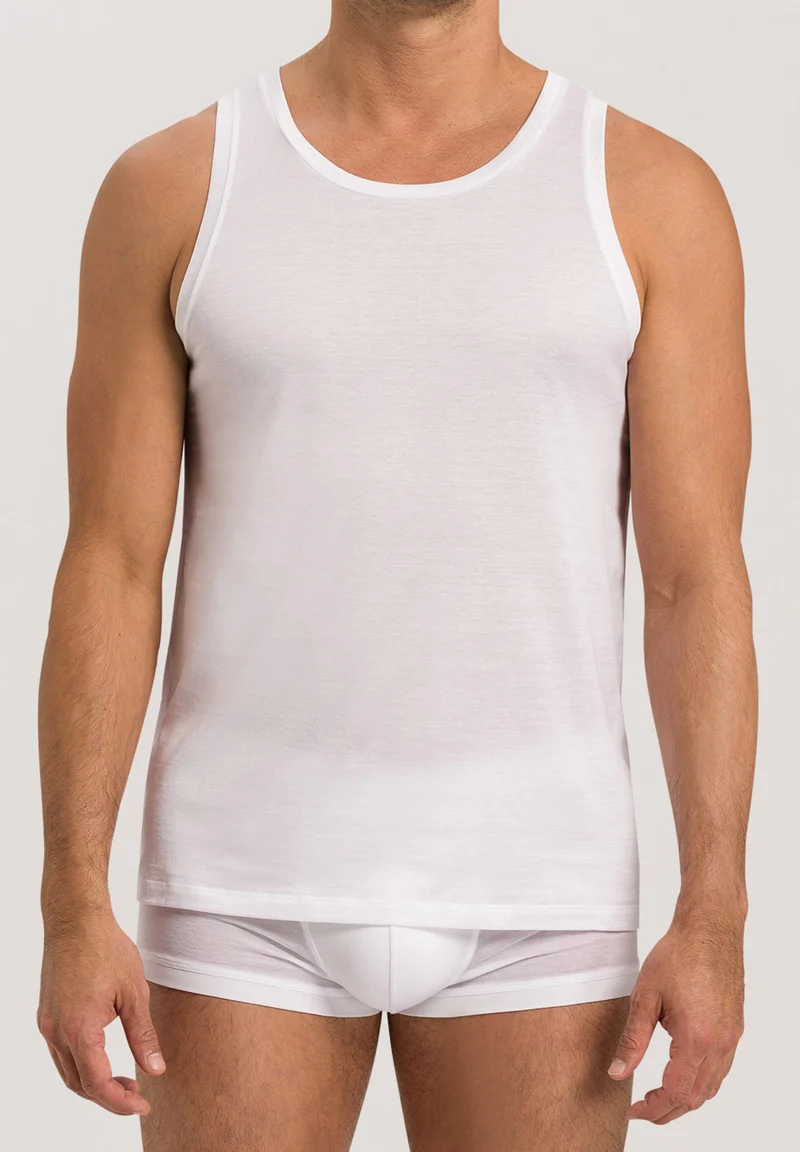 Cotton Sporty Tank Top | white 073509-070101