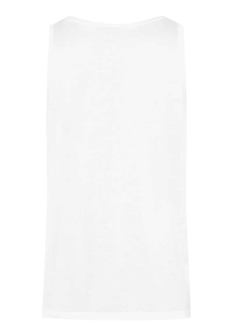 Cotton Sporty Tank Top | white 073509-070101