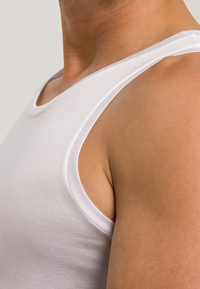 Cotton Sporty Tank Top | white 073509-070101