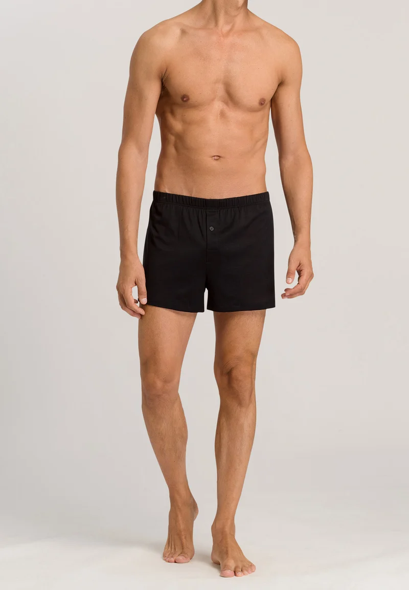 Cotton Sporty Boxers | black 073505-070199