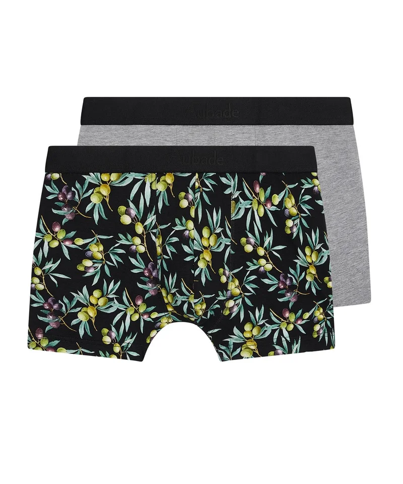 Aubade - Aubade Herren Duo Boxer Olives