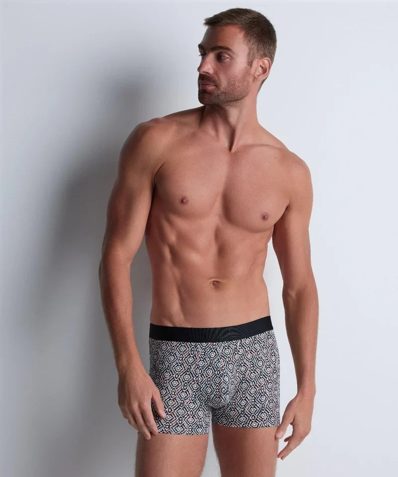 Aubade - Aubade Herren-Duo-Boxermuster