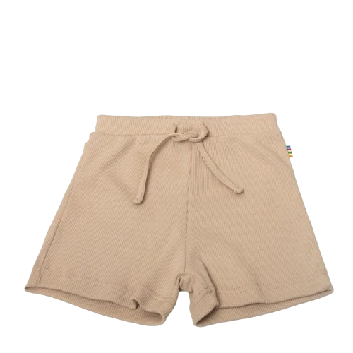 Joha Shorts aus Bio-Baumwolle – Beige