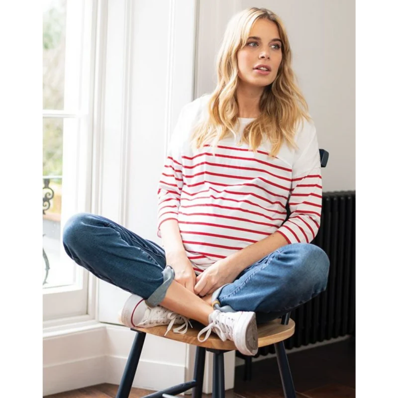 Seraphine Slim Boyfriend Jeans – Carsen – Mittelblau