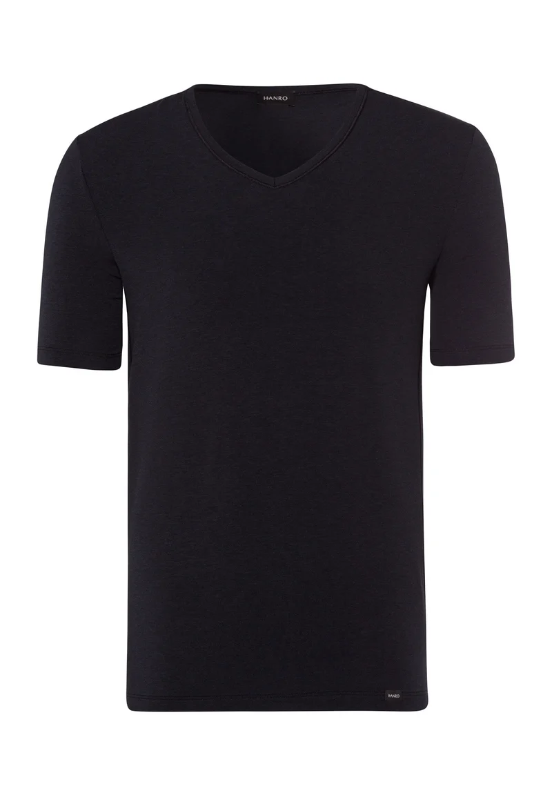 Natural Function S/SLV Shirt V-Neck | deep black 073185-072197