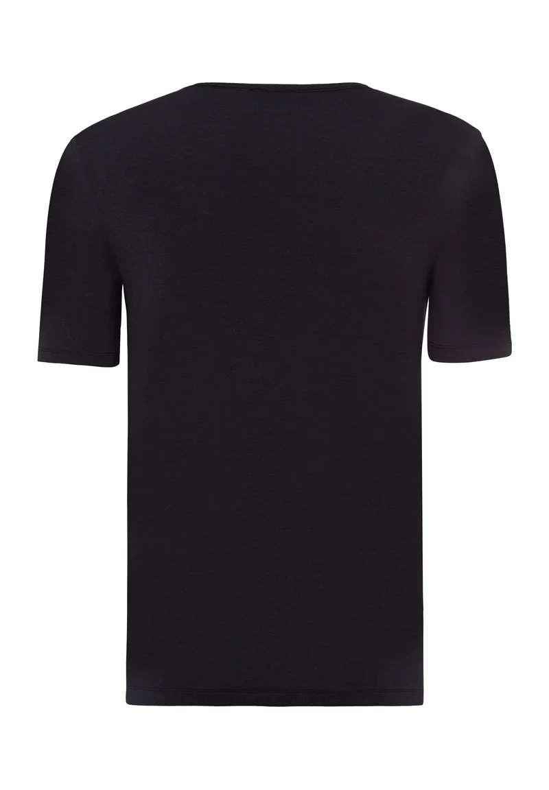 Natural Function S/SLV Shirt V-Neck | deep black 073185-072197
