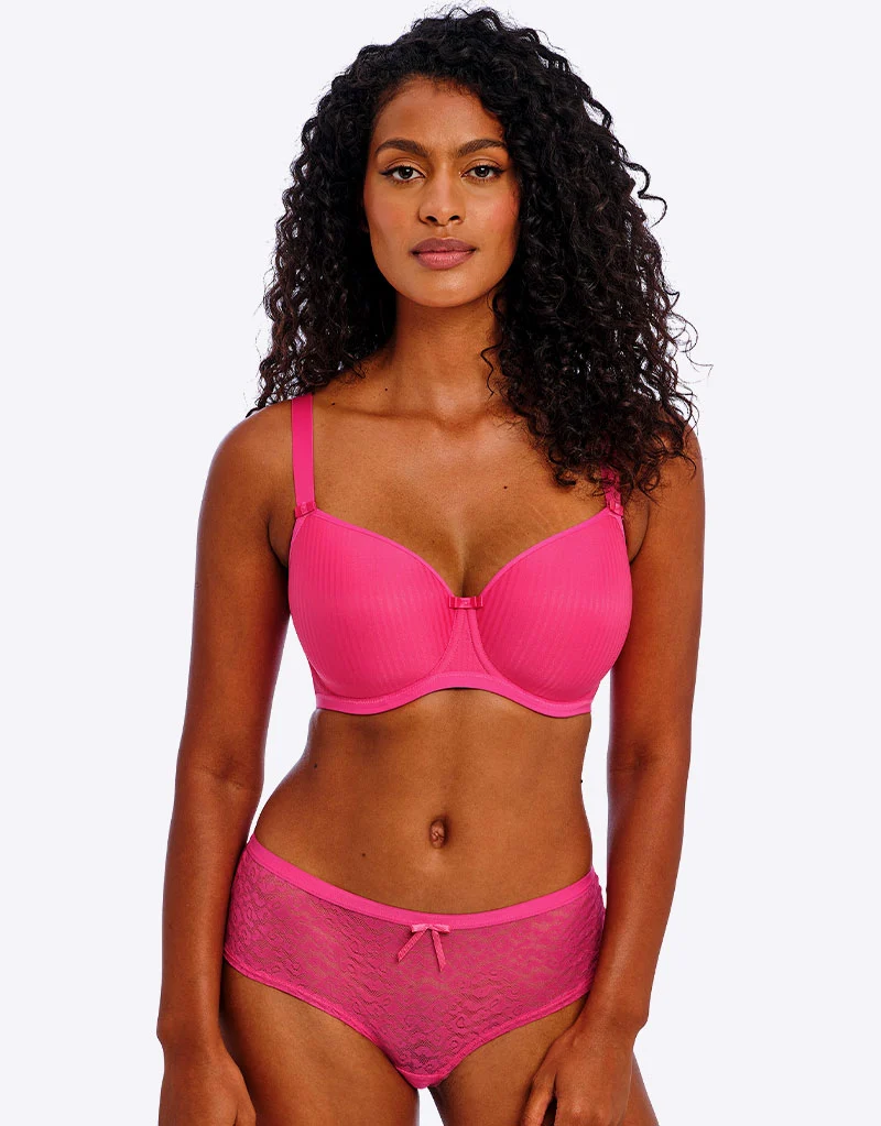 Freya Idol Moulded Balcony Bra Hot Pink