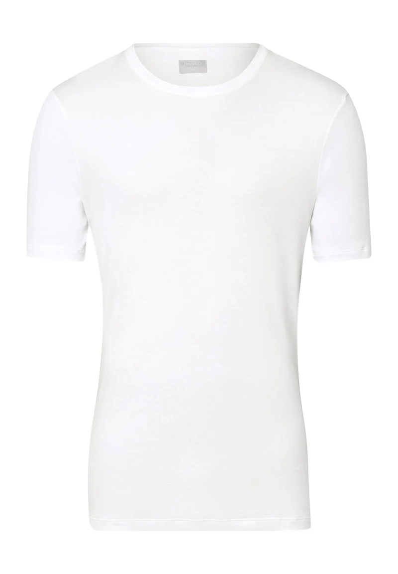 Sea Island Cotton S/SLV Shirt | white 073174-070101