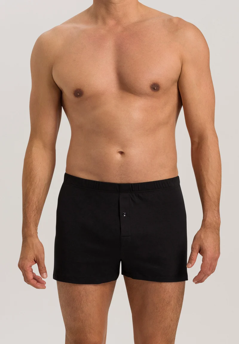 Sea Island Cotton Boxers | black 073172-070019