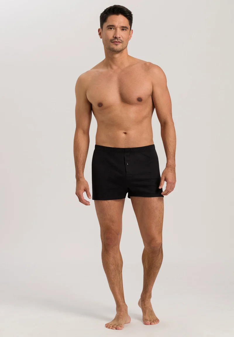 Sea Island Cotton Boxers | black 073172-070019