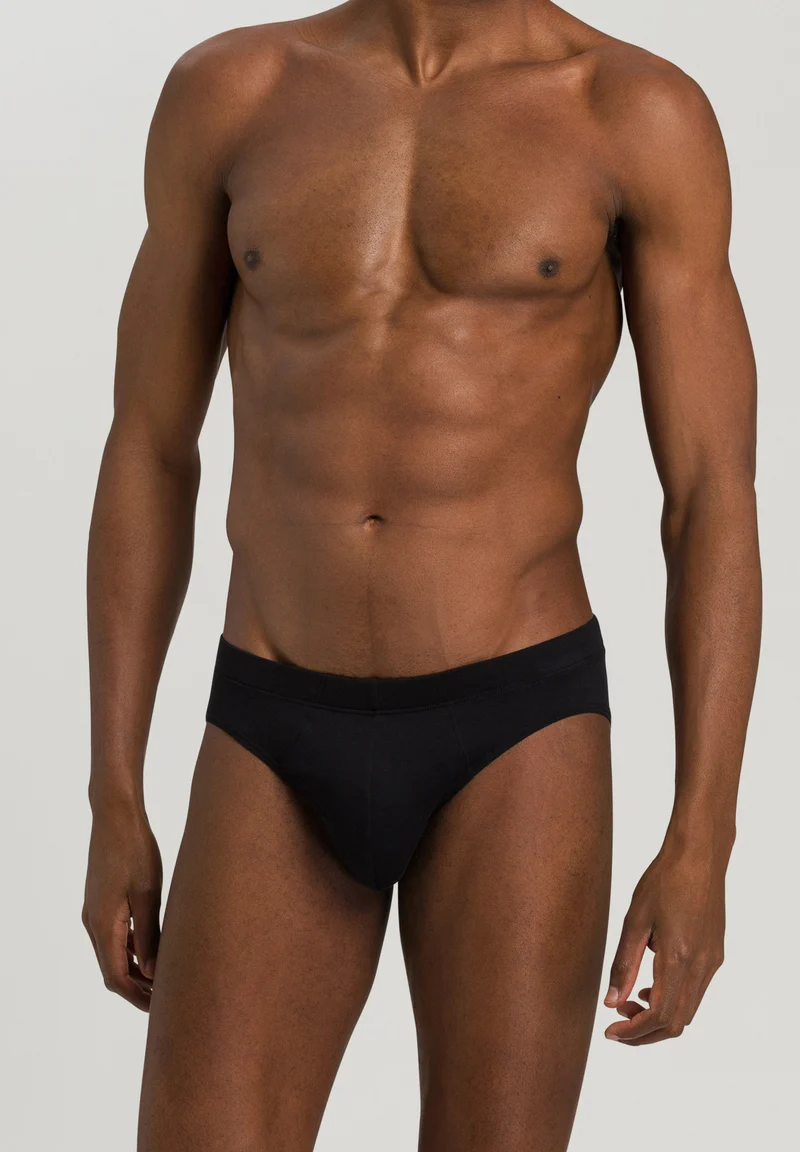 Sea Island Cotton Briefs | black 073170-070019