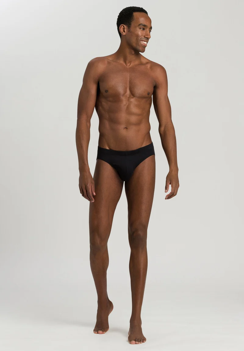 Sea Island Cotton Briefs | black 073170-070019