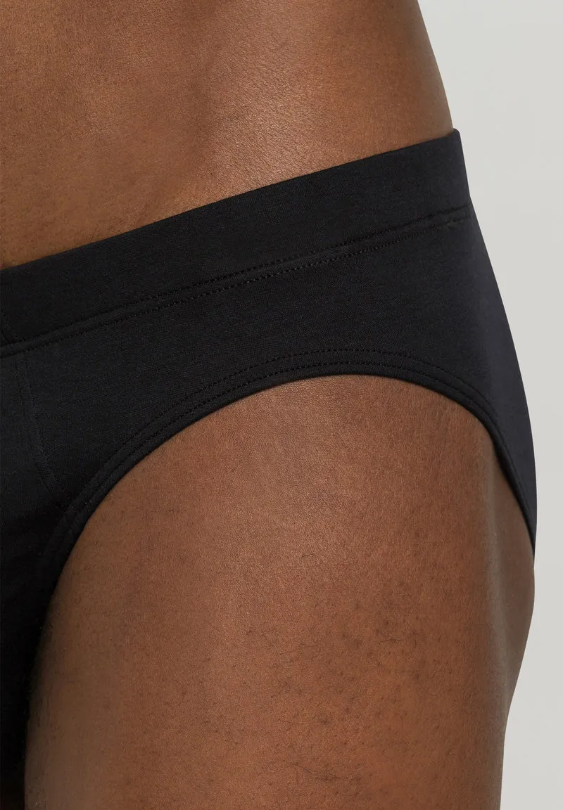 Sea Island Cotton Briefs | black 073170-070019