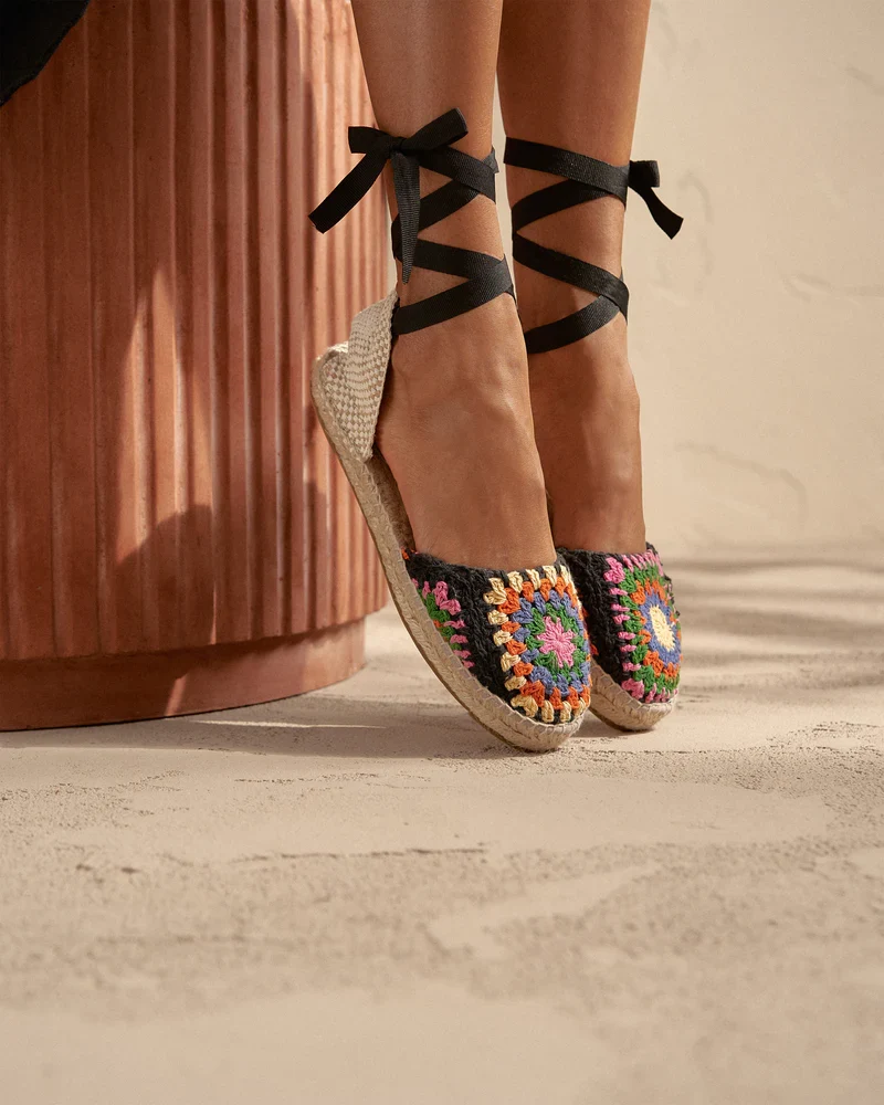 Valenciana Crochet Espadrilles