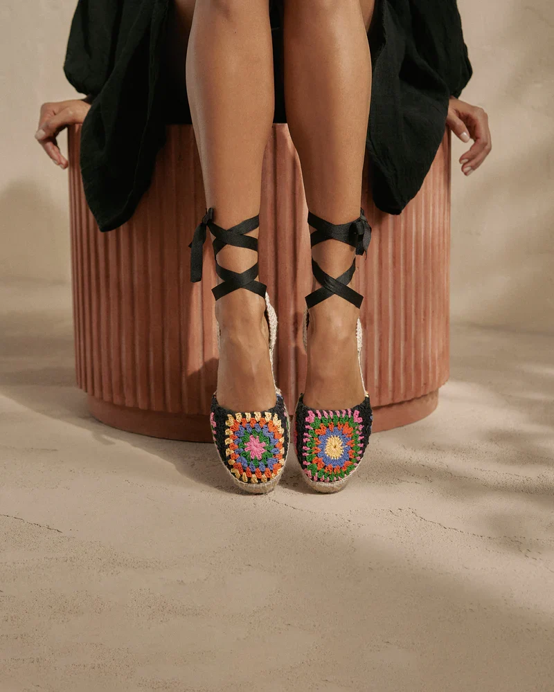Valenciana Crochet Espadrilles