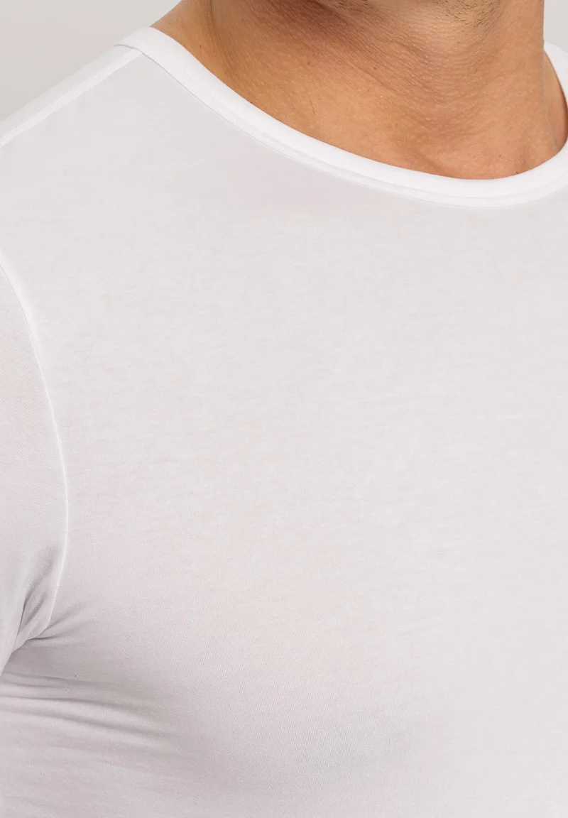 Cotton Essentials S/SLV Shirts 2Pack | white 073110-070101