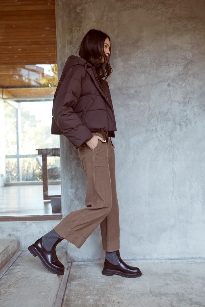 Vera Corduroy Barley Trousers