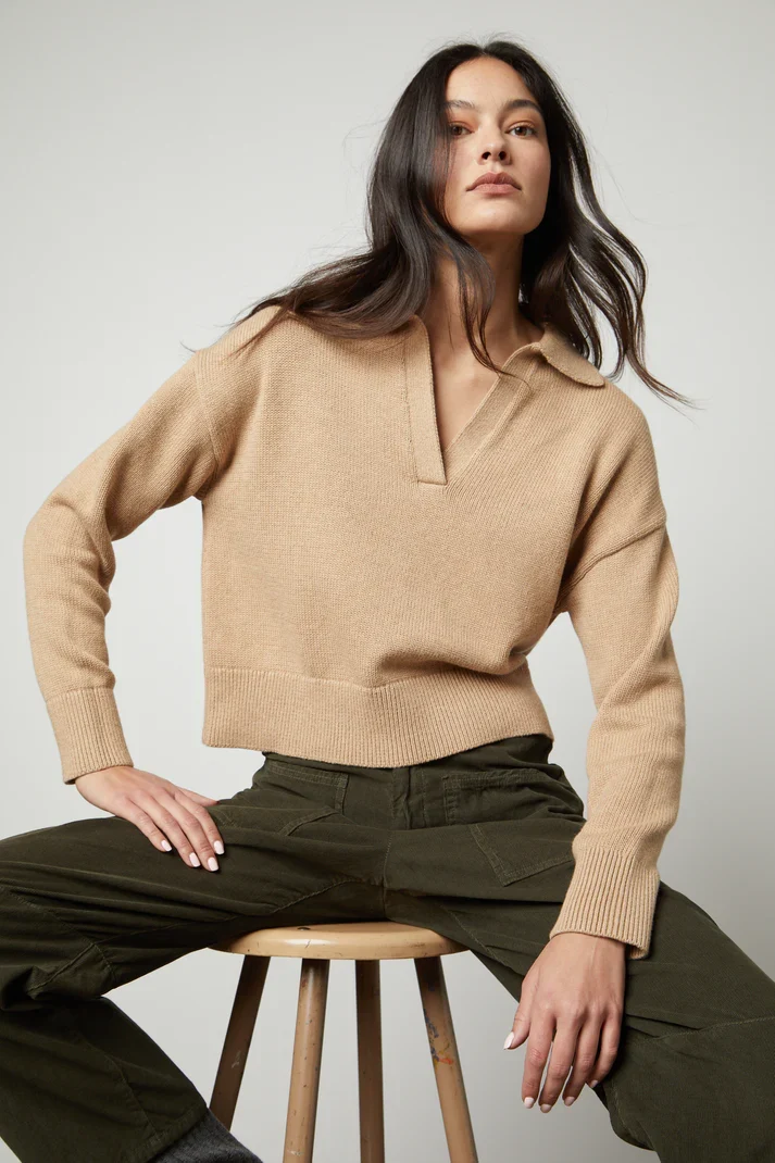 Lucie Camel Jumper