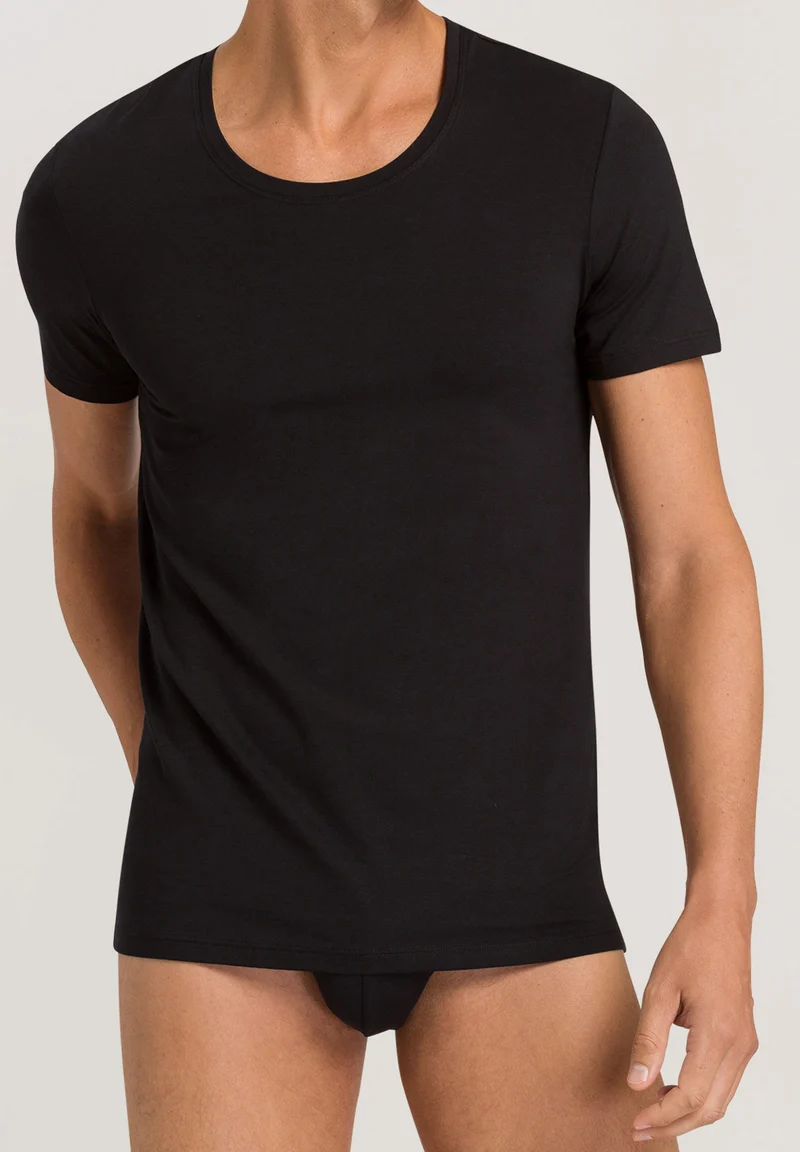 Cotton Superior S/SLV Shirt | black 073088-070199