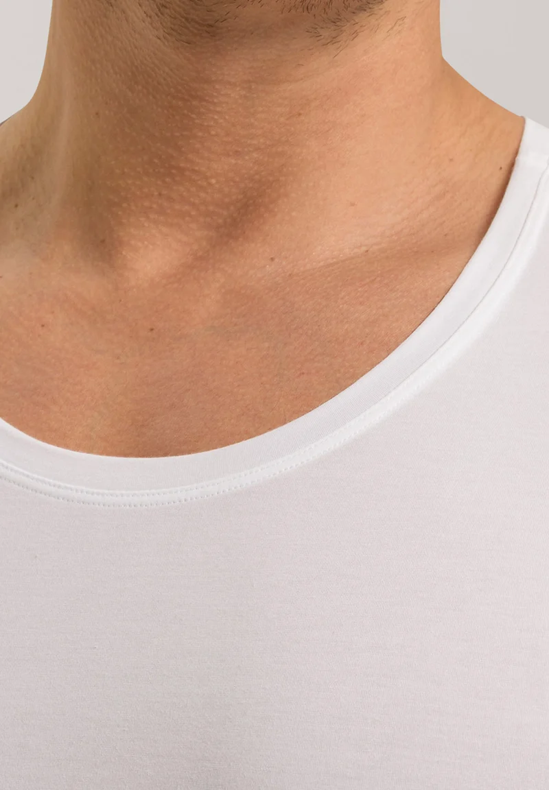 Cotton Superior S/SLV Shirt | white 073088-070101