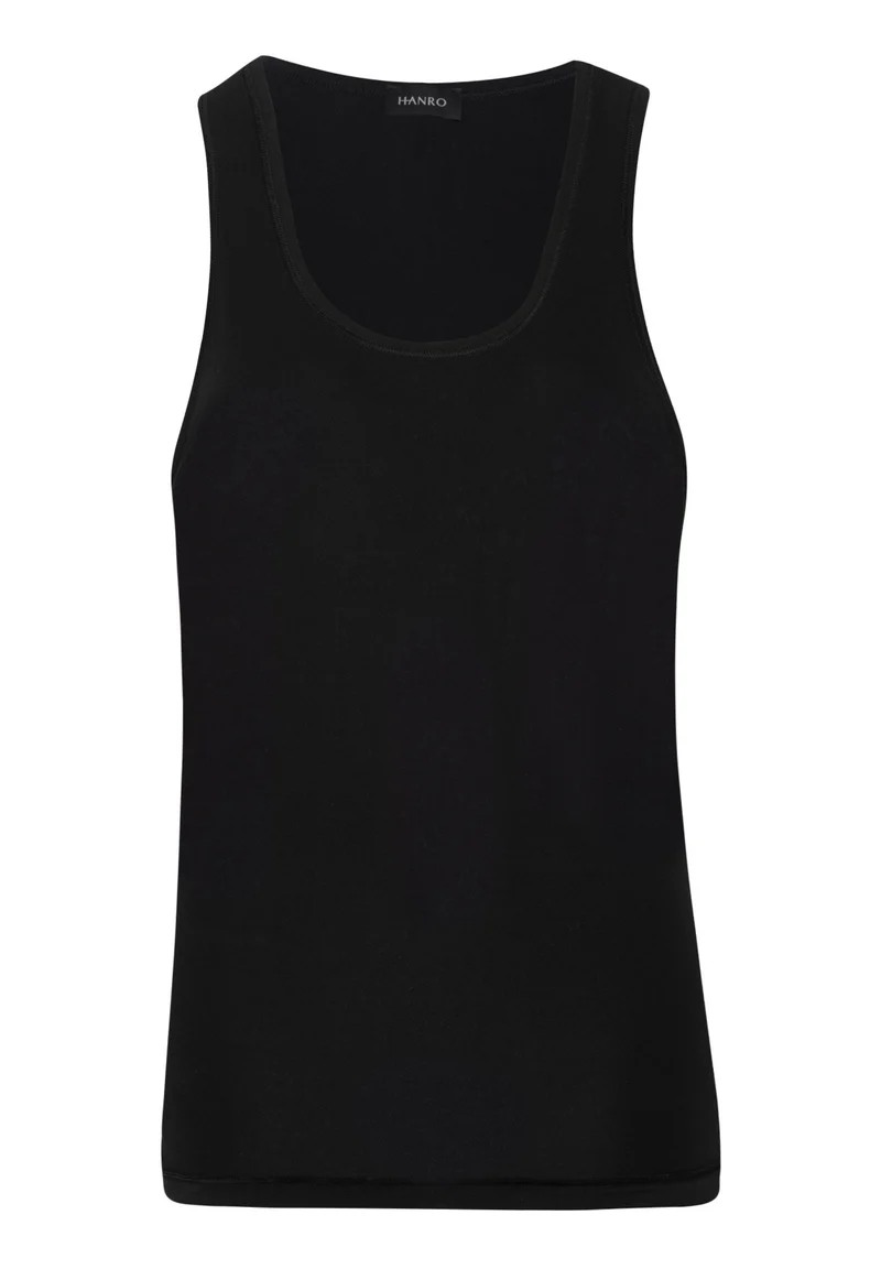 Cotton Superior Tank Top | black 073087-070199