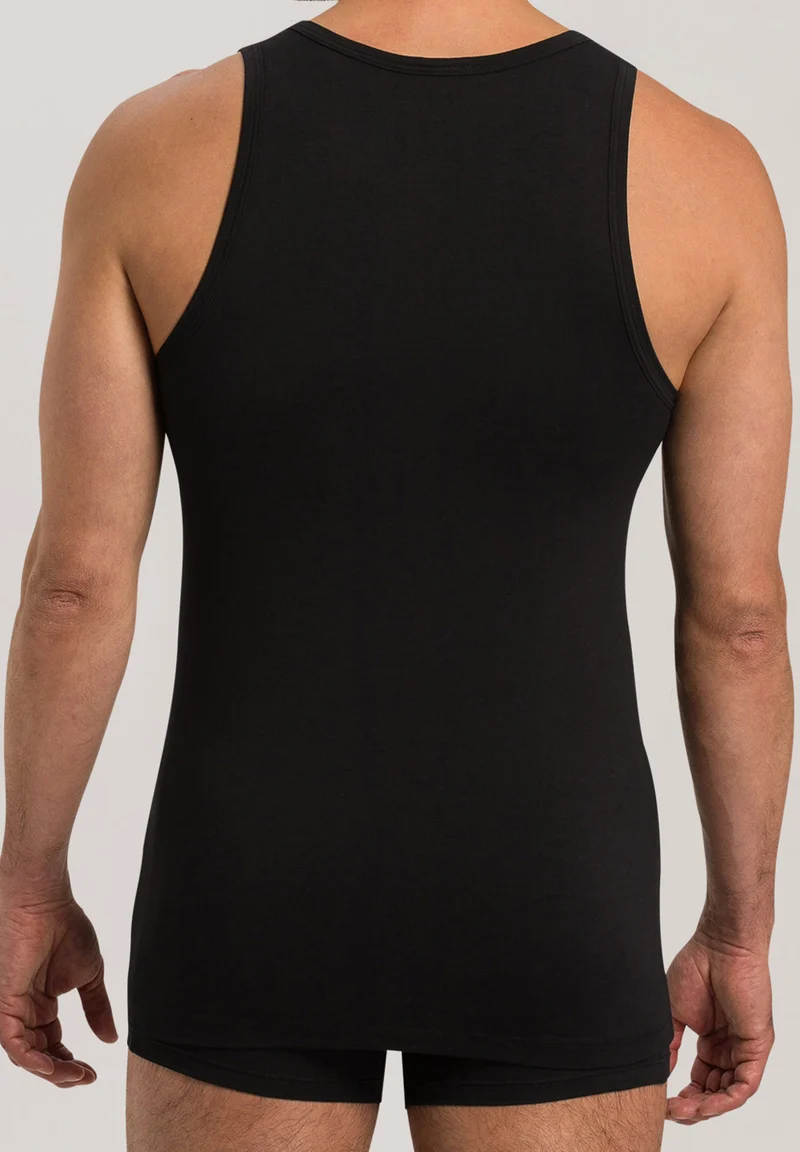 Cotton Superior Tank Top | black 073087-070199