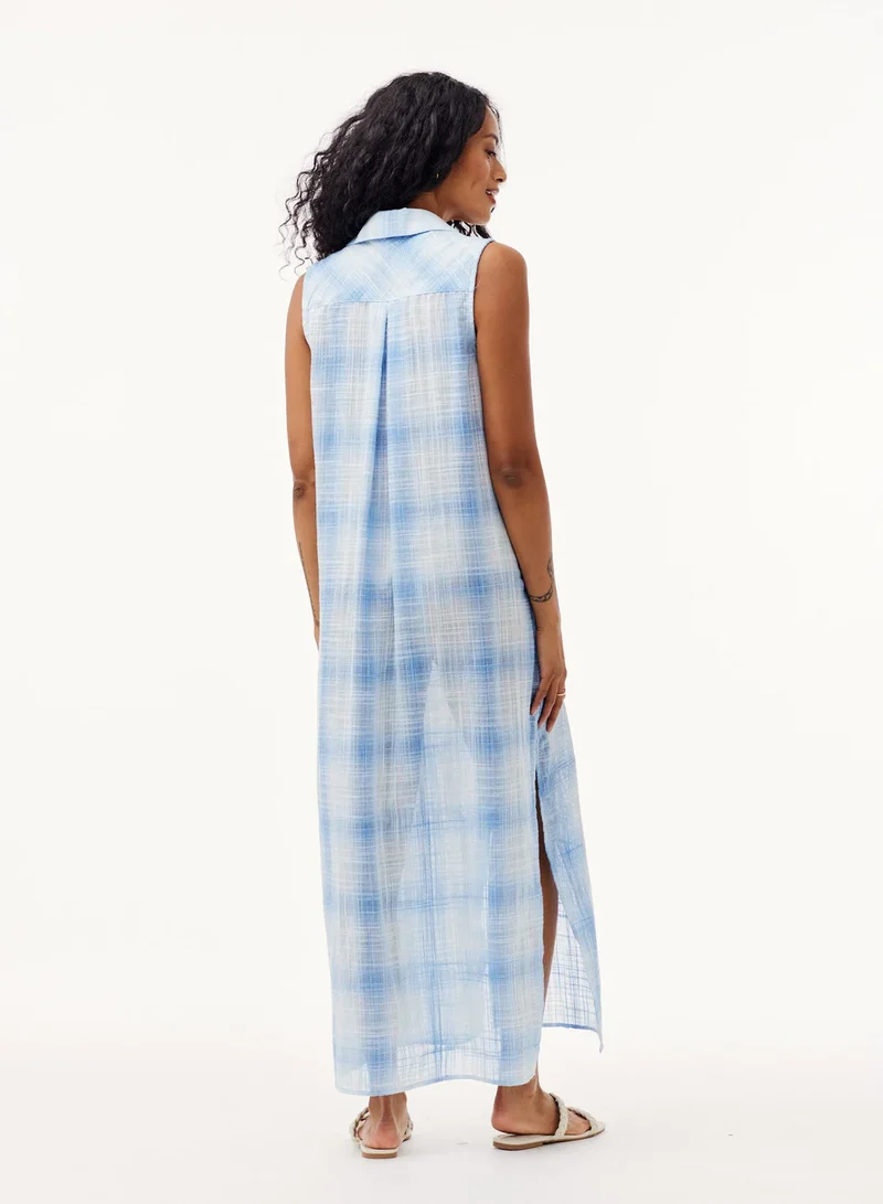 Sleeveless Duster Dress