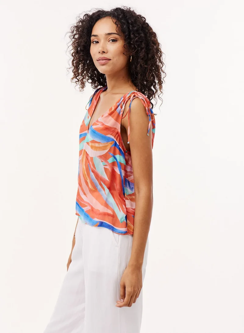 Paradise V Neck Top