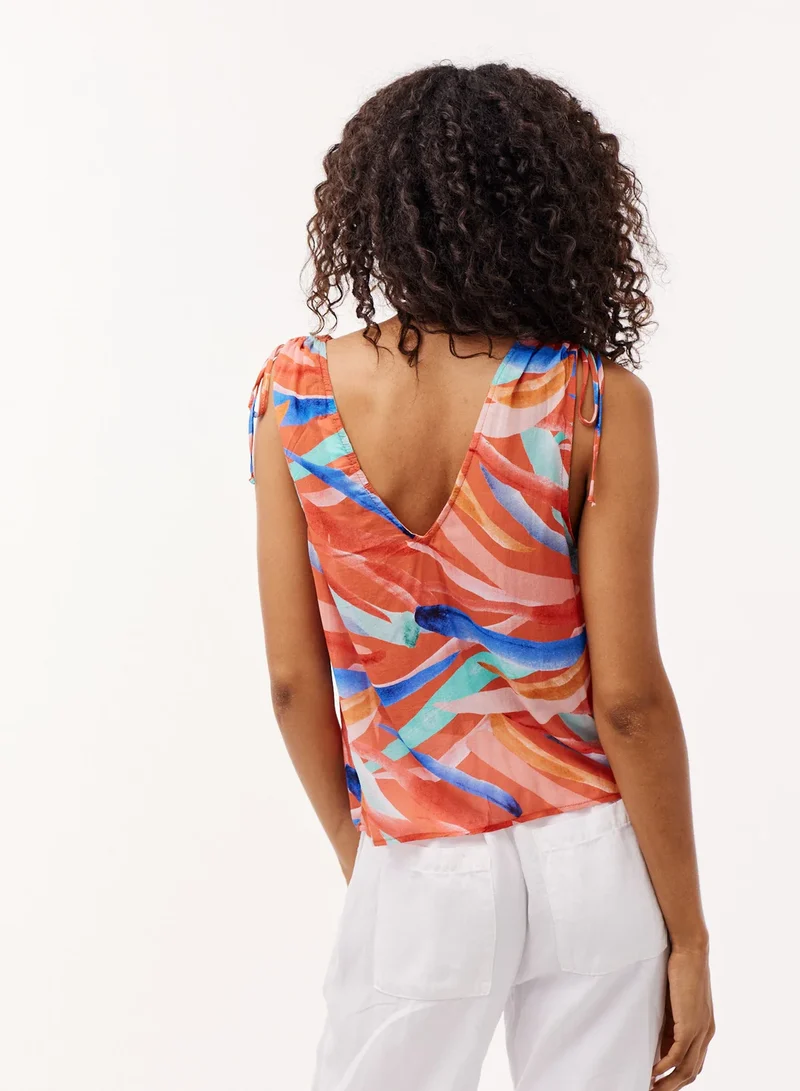 Paradise V Neck Top