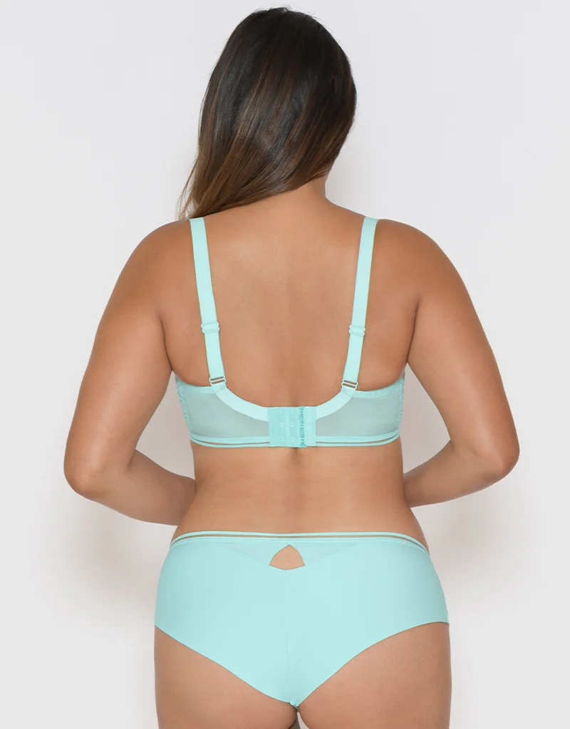Curvy Kate Top Spot Balcony Bra Spearmint
