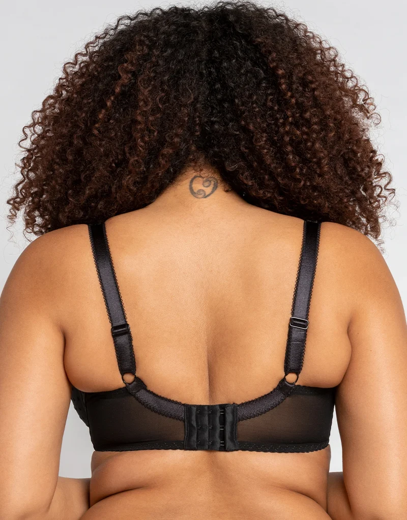 Curvy Kate Princess Balcony Bra Black